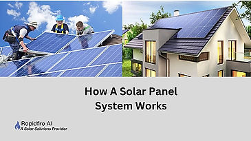 How A Solar Panel System Works